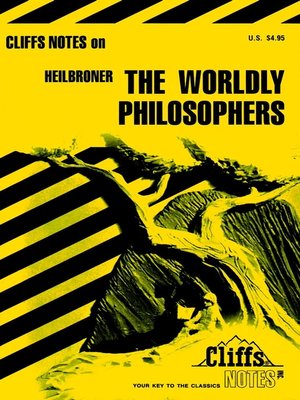 cover image of CliffsNotes on Heilbroner's The Worldly Philosophers